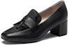 Order (W) ECCO Cuir Talon Chunky Confort ''Noir 7cm'' 29092351052