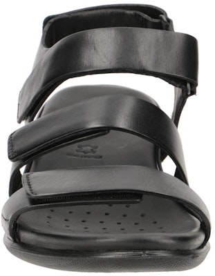 (W) Sandalias ECCO de Cuero Cómodas y Casuales 'Black Beach' 24394302001 Shop (W) Sandalias ECCO de Cuero Cómodas y Casuales 'Black Beach' 24394302001