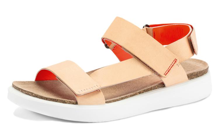 (W) ECCO Leather CMFT Sandal 'Nude' 圖 3