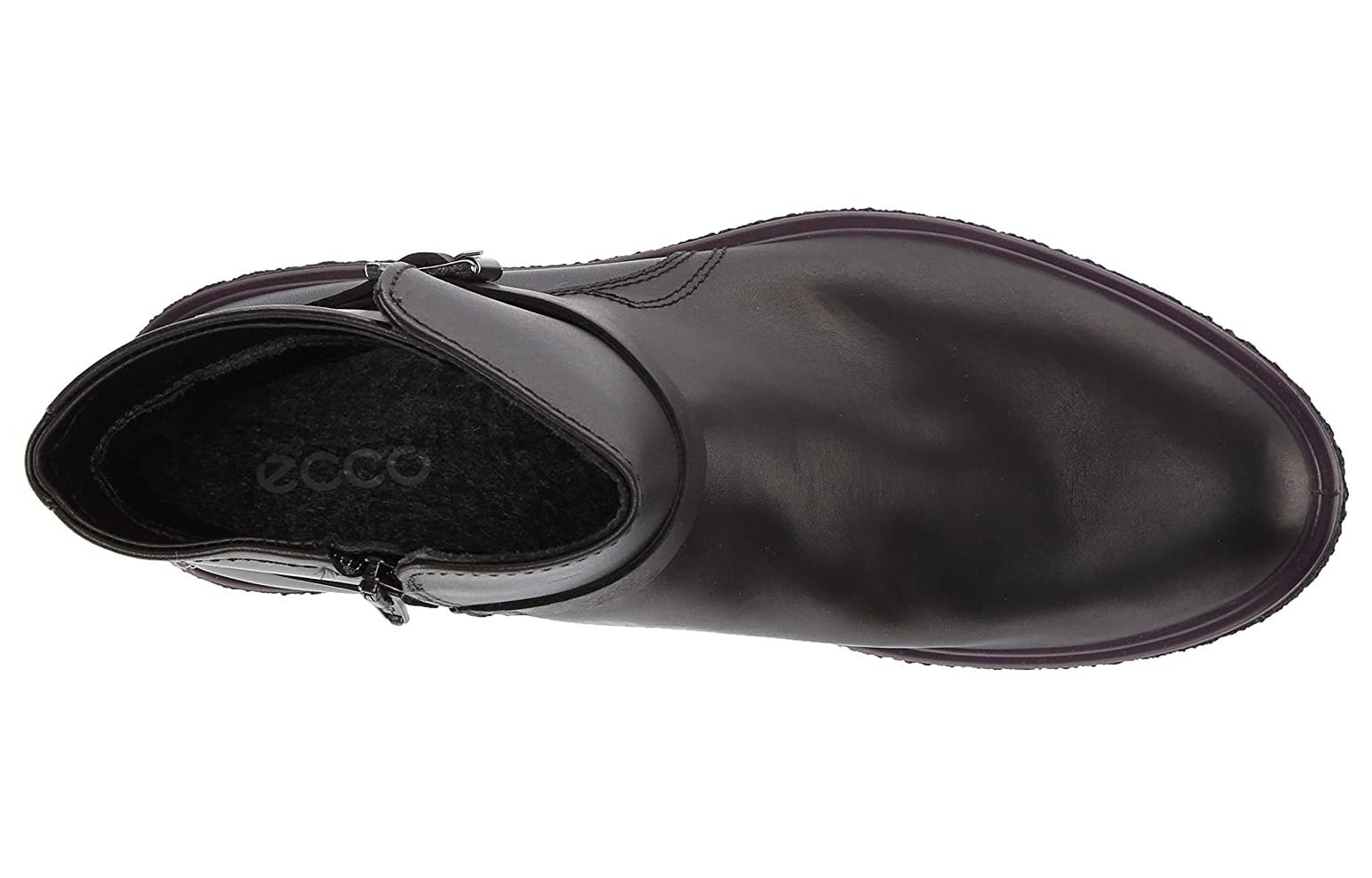 (W) ECCO Leather CMFT Versatile Bootie 'Black' 圖 5