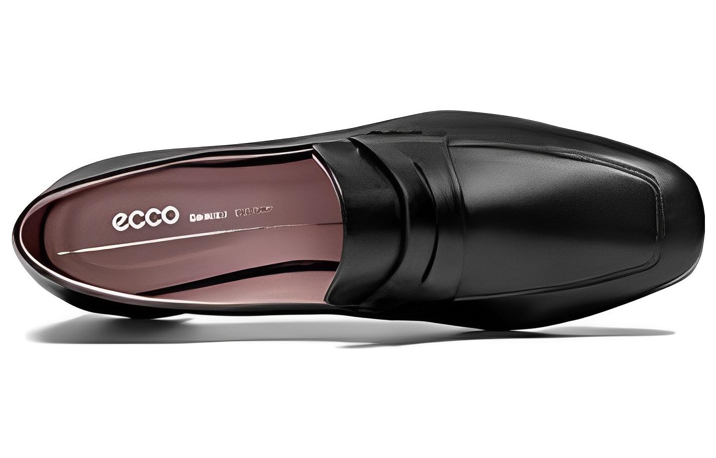 Lookbook (W) (女性用) ECCO レザーファッションブロックヒール・ハイトップ 'ブラック' 29051311001 29051311001