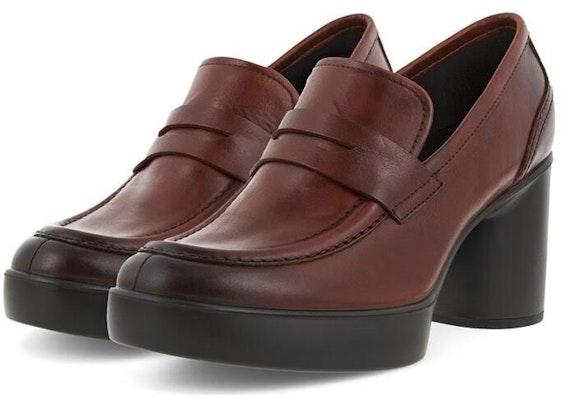 (Women) ECCO Leather Fashion Platform 'Burgundy Chunky Heel' 20734301053 Lookbook (Women) ECCO Leather Fashion Platform 'Burgundy Chunky Heel' 20734301053