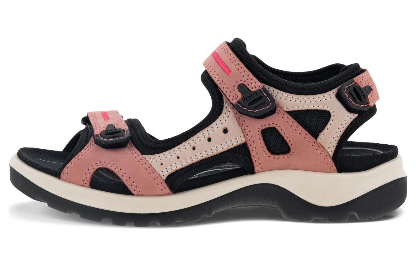 (W) ECCO Leather Fashion Sandal 'Rose Pink'