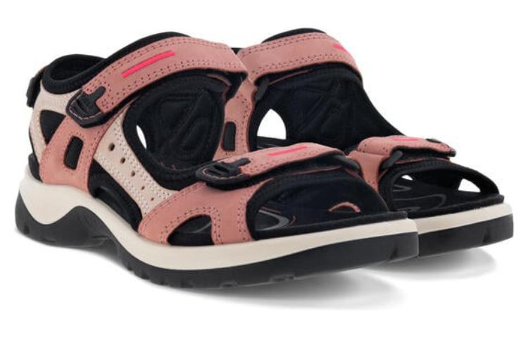 (W) ECCO Leather Fashion Sandal 'Rose Pink' 圖 4