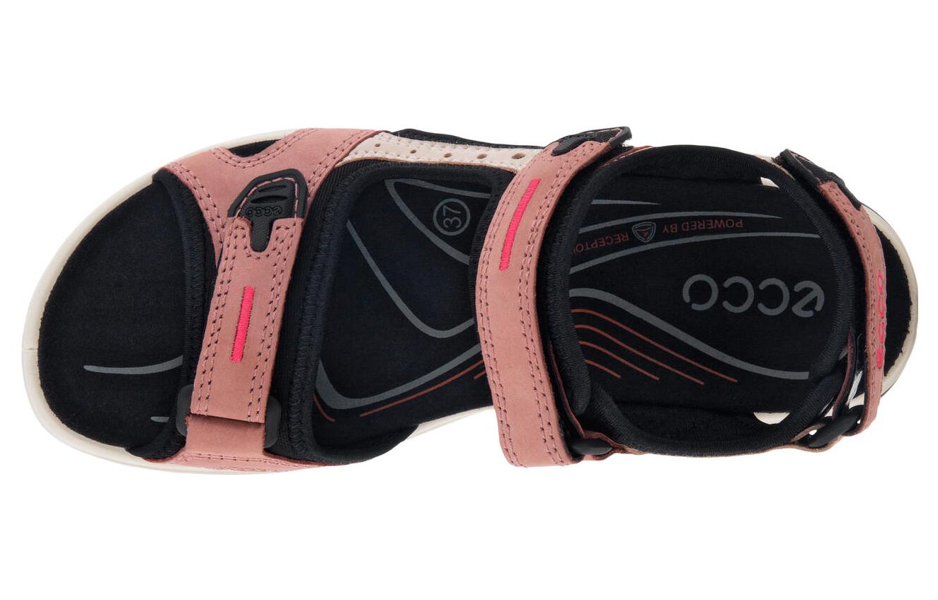 (W) ECCO Leather Fashion Sandal 'Rose Pink' 圖 5