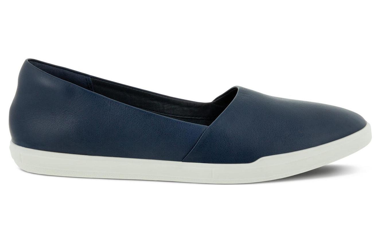 Order (W) ECCO Kulit Leper 'Navy Gelap' 20860301038