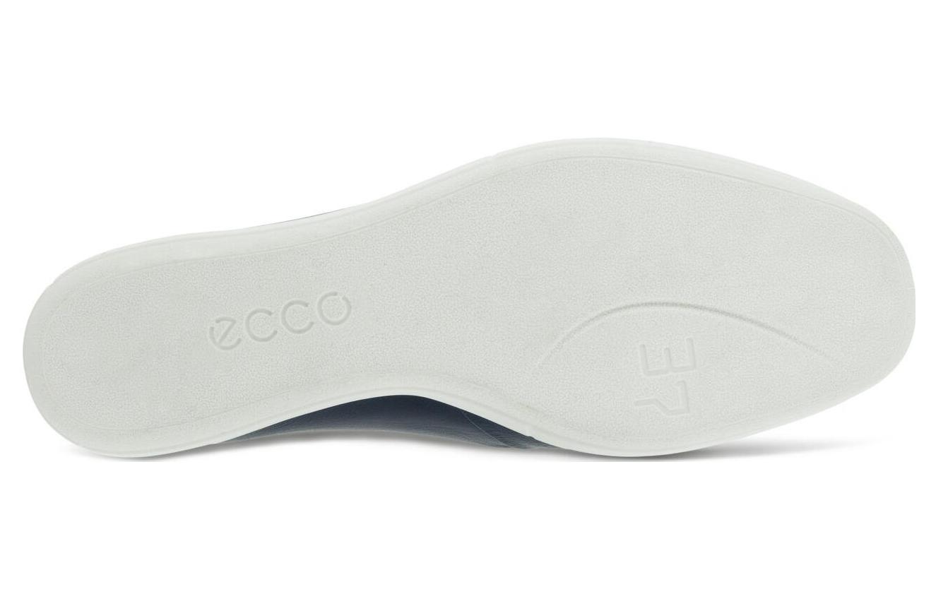 Cheap (W) ECCO Kulit Leper 'Navy Gelap' 20860301038
