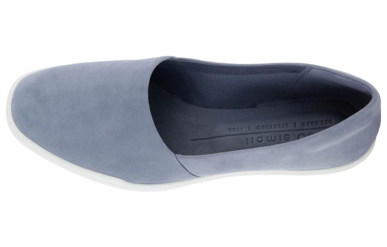 (W) ECCO Leather Flat 'Meng Meng Blue' 圖 5