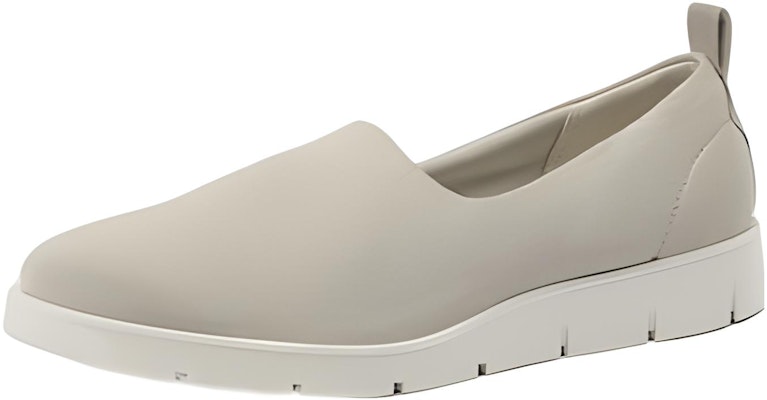 (Women) ECCO Leather Flat Casual Sneakers 'Grey Pink' 28207351812 Order (Women) ECCO Leather Flat Casual Sneakers 'Grey Pink' 28207351812
