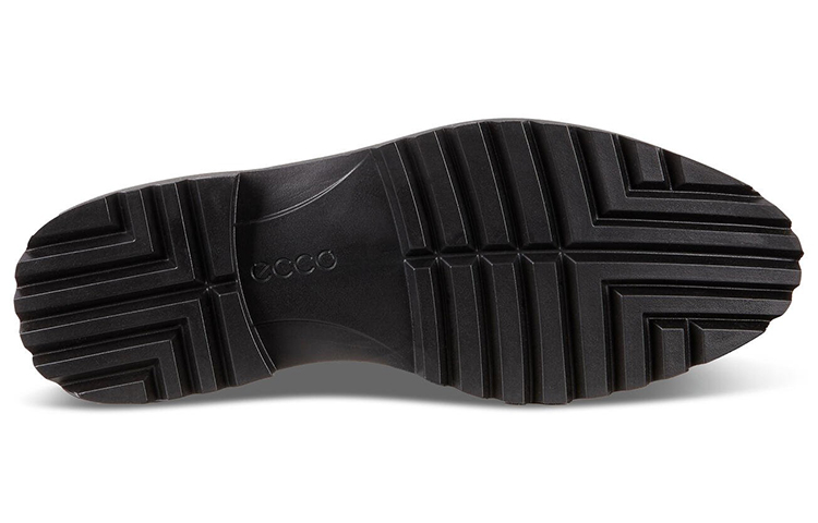 (W) ECCO Leather Flats 'Fashion All-Match Black' 圖 5