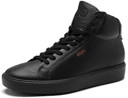 (Women) ECCO Leather High-Top Sneaker 'Black' 21922301001 (Women) ECCO Leather High-Top Sneaker 'Black' 21922301001