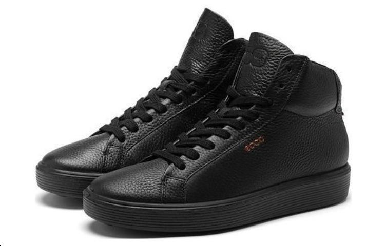 Order (W) Zapatillas Altas de Cuero ECCO 'Negras' 21922301001
