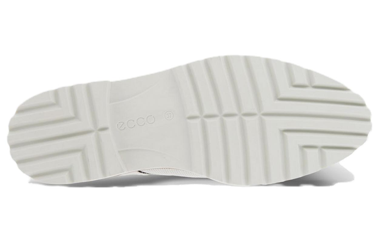 Shop (W) ECCO 皮革系带鞋 "英伦通勤白" 27140350874