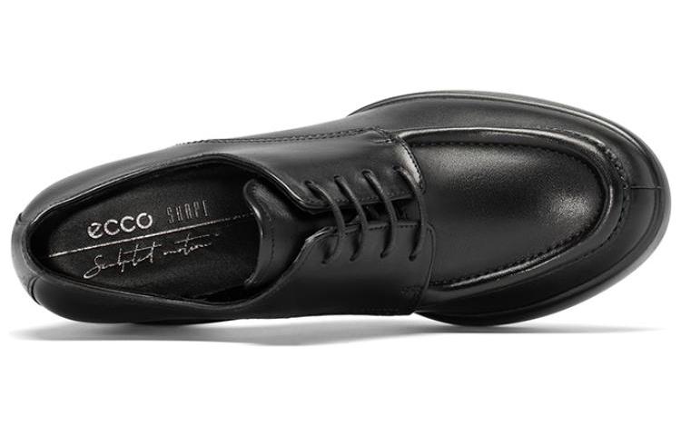 Shop (Women) ECCO Leather Lace-Up Heels 'Black' 20735301001