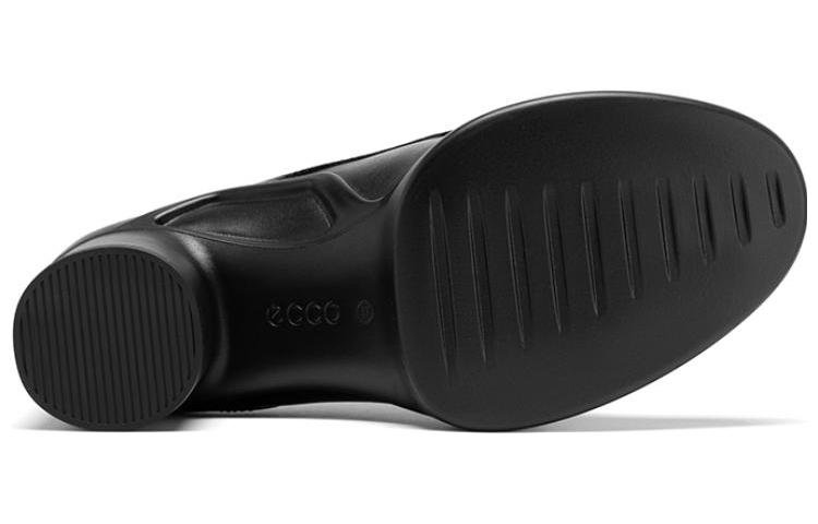 Purchase (Women) ECCO Leather Lace-Up Heels 'Black' 20735301001