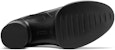 (Women) ECCO Leather Lace-Up Heels 'Black' 20735301001