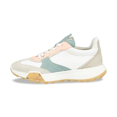 (W) ECCO Leather Low-Top 'Simplistic Multicolor'