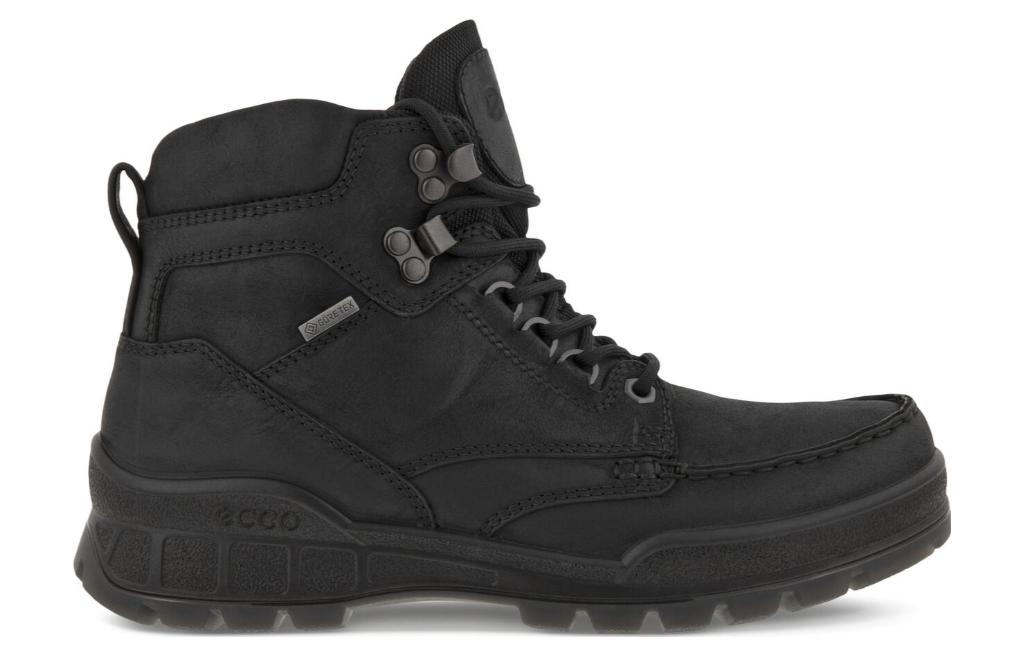 (W) ECCO Leather Outdoor Waterproof Lace-Up Short Boot 'Black' 圖 2