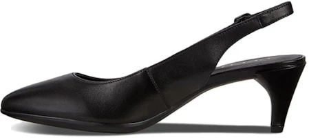 (Women) ECCO Leather Pointed Toe Black 'Commuter Stiletto' 26444301001 (Women) ECCO Leather Pointed Toe Black 'Commuter Stiletto' 26444301001