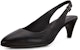 (W) ECCO Kulit Hujung Runcing Hitam 'Commuter Stiletto' 26444301001