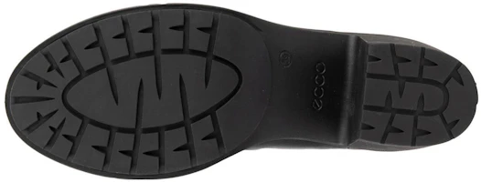 Shop (W) Bottes Chelsea Hautes Noir ECCO en Cuir à Bout Rond et à Enfiler 22221301001