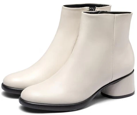 (W) ECCO Stivaletti in Pelle con Zip Punta Tonda ''Lime'' 22241301378 Order (W) ECCO Stivaletti in Pelle con Zip Punta Tonda ''Lime'' 22241301378
