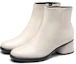 Order (W) ECCO Stivaletti in Pelle con Zip Punta Tonda ''Lime'' 22241301378