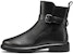 (W) Boot Kulit ECCO Tumit Rata Pendek Martin 'Hitam/Terracotta' 22201301667
