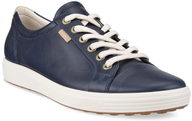 (W) ECCO Zapatos de Cuero Punta Redonda Azul Marino Bajo con Cordones 43000311038 Lookbook (W) ECCO Zapatos de Cuero Punta Redonda Azul Marino Bajo con Cordones 43000311038