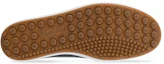 Sizing (W) ECCO Zapatos de Cuero Punta Redonda Azul Marino Bajo con Cordones 43000311038
