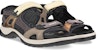 (Women) ECCO Leather Sandal 'Brown Comfort' 82208352338