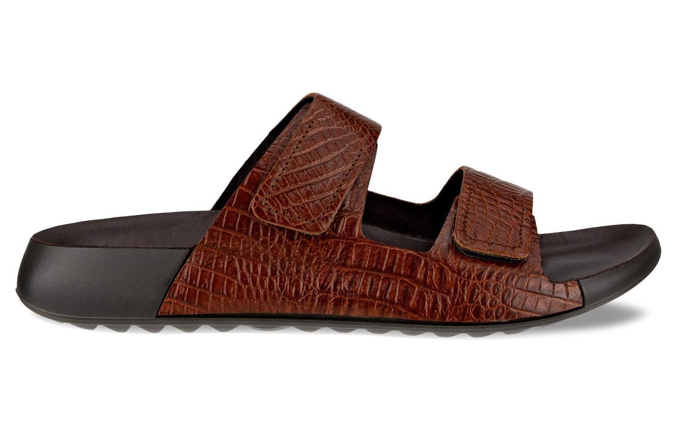 (W) ECCO Leather Slide 'CMFT Casual Brown' 圖 2