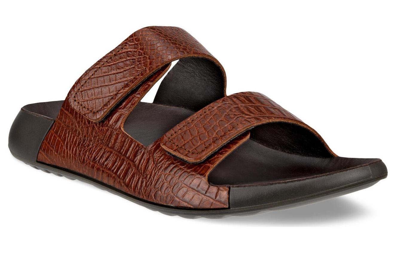 (W) ECCO Leather Slide 'CMFT Casual Brown' 圖 3