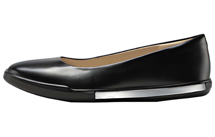 (Women) ECCO Leather Slip-On 'Black Casual' 20884301001