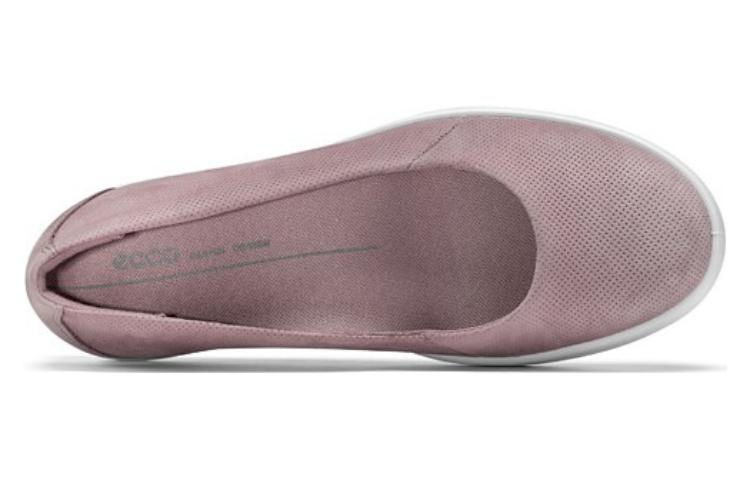Shop (Women) ECCO Leather Slip-On 'Powder Pink Commuter' 85835302702