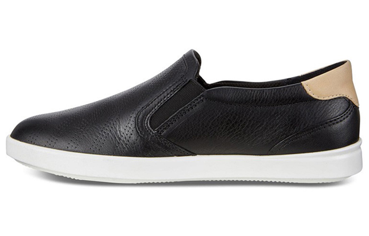 (Women) ECCO Leisure Series 'Black Comfort Casual Flats' 20504350263