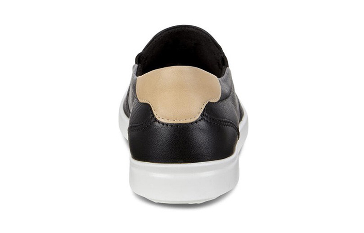 Shop (W) 에코 레저 시리즈 블랙 컴포트 플랫 (Ecco Leisure Black Flats) 20504350263