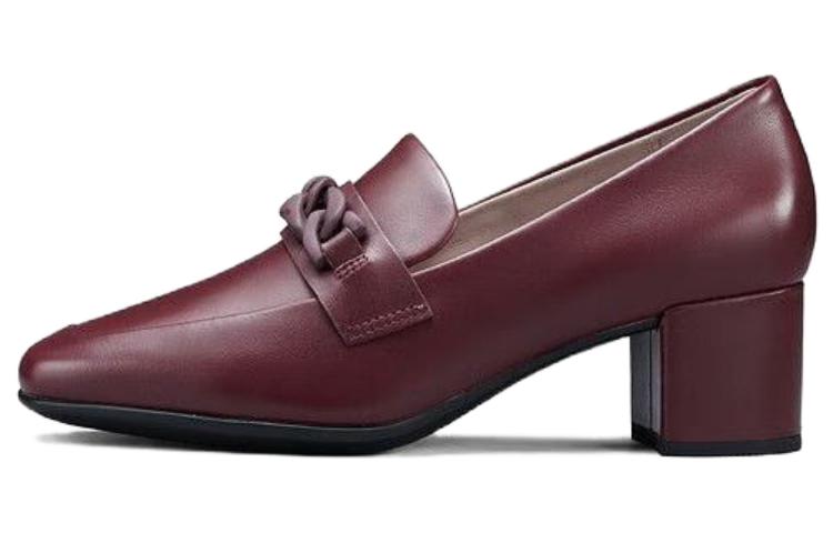 Buy ecco愛步 防滑耐磨 樂福鞋 女款 深酒紅