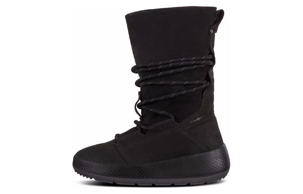 (Women) ECCO Mid-Cut Snow Boots 'Black' 80160301001
