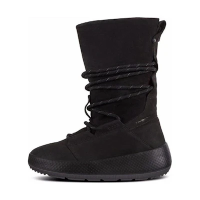 (W) ECCO Mid-Cut Snow Boots 'Black'