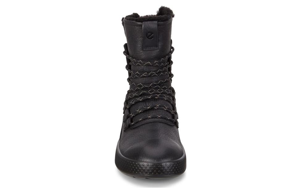 Shop (Women) ECCO Mid-Cut Snow Boots 'Black Warmth' 22105302001