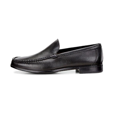 (W) ECCO Moc Series Loafer 'Black Fashion'