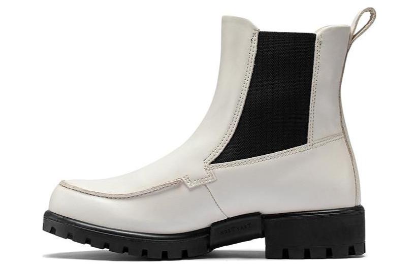 (W) ECCO Modern Series Chunky Sole Chelsea Boot 'Lime'