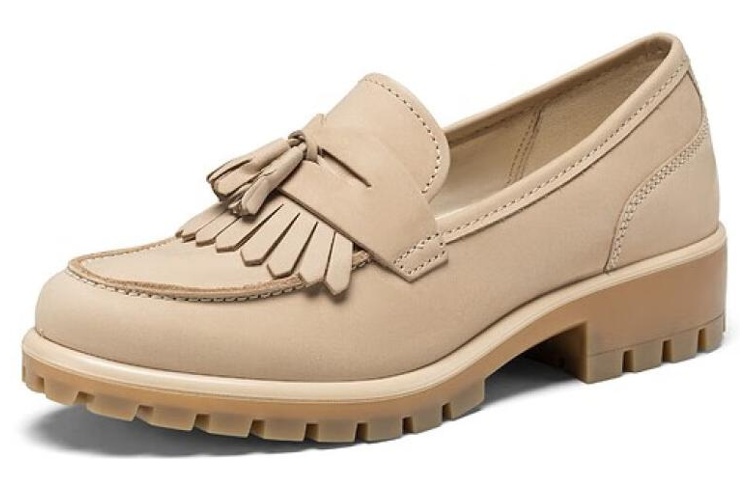 (Women) ECCO Modtray 'Nude Commuter Block Heel' 49014302211