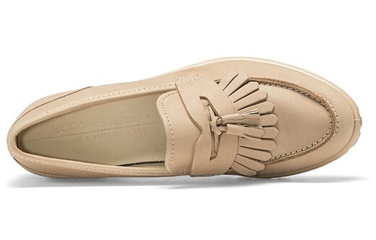 Shop (W) ECCO Modtray 'Hak Blok Pendek Warna Nude' 49014302211