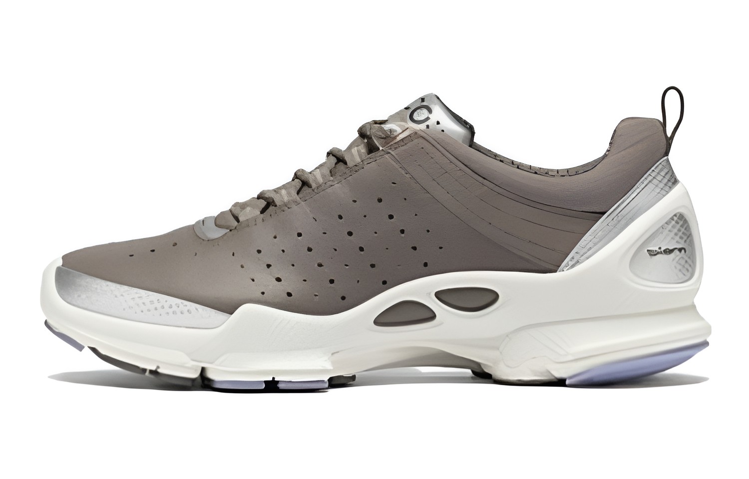 (Women) ECCO Outdoor Breathable Running Shoe 'Grey Brown' 09150301674