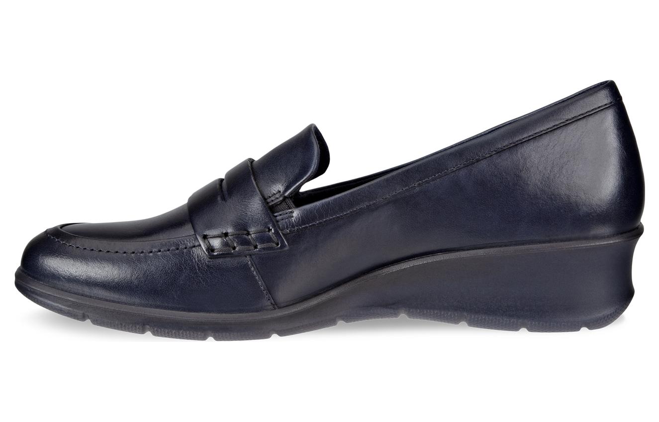 (Women) ECCO Pointed Toe Slip-On Loafer 'Blue' 21732301038