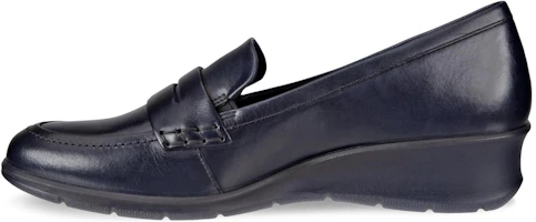 (Women) ECCO Pointed Toe Slip-On Loafer 'Blue' 21732301038 (Women) ECCO Pointed Toe Slip-On Loafer 'Blue' 21732301038