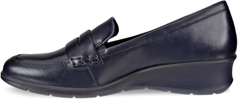 (Women) ECCO Pointed Toe Slip-On Loafer 'Blue' 21732301038 (Women) ECCO Pointed Toe Slip-On Loafer 'Blue' 21732301038