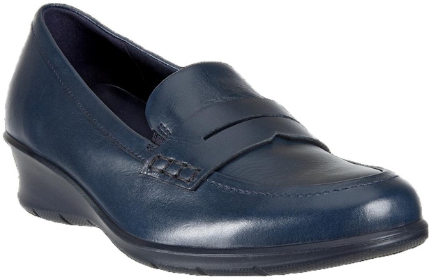 (Women) ECCO Pointed Toe Slip-On Loafer 'Blue' 21732301038 Order (Women) ECCO Pointed Toe Slip-On Loafer 'Blue' 21732301038